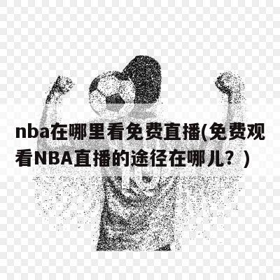 nba在哪里看免费直播(免费观看NBA直播的途径在哪儿？)