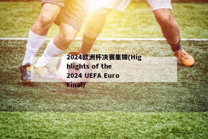 2024欧洲杯决赛集锦(Highlights of the 2024 UEFA Euro Final)
